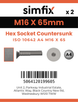 Simfix product label - 10642A416065-D