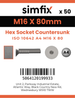 Simfix product label - 10642A416080-T