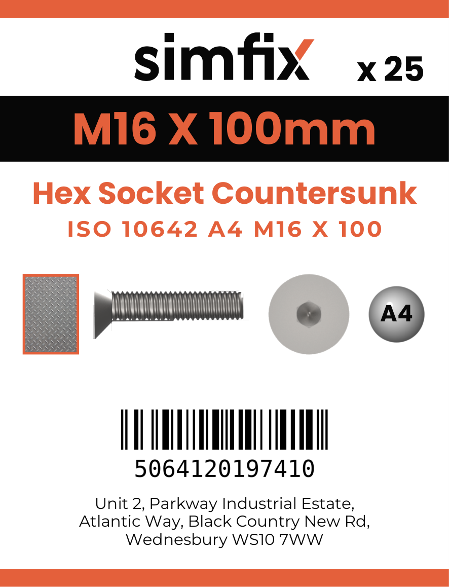Simfix product label - 10642A416100-T