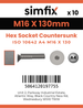 Simfix product label - 10642A416130-T