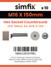 Simfix product label - 10642A416150-T