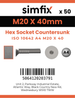 Simfix product label - 10642A420040-T