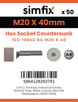 Simfix product label - 10642A420040-T