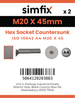 Simfix product label - 10642A420045-D