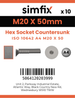 Simfix product label - 10642A420050-T