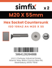 Simfix product label - 10642A420055-D