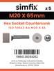 Simfix product label - 10642A420065-D