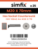 Simfix product label - 10642A420070-T