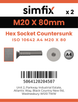 Simfix product label - 10642A420080-D