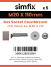 Simfix product label - 10642A420110-T