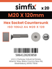 Simfix product label - 10642A420120-T