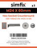 Simfix product label - 10642A424060FT-D
