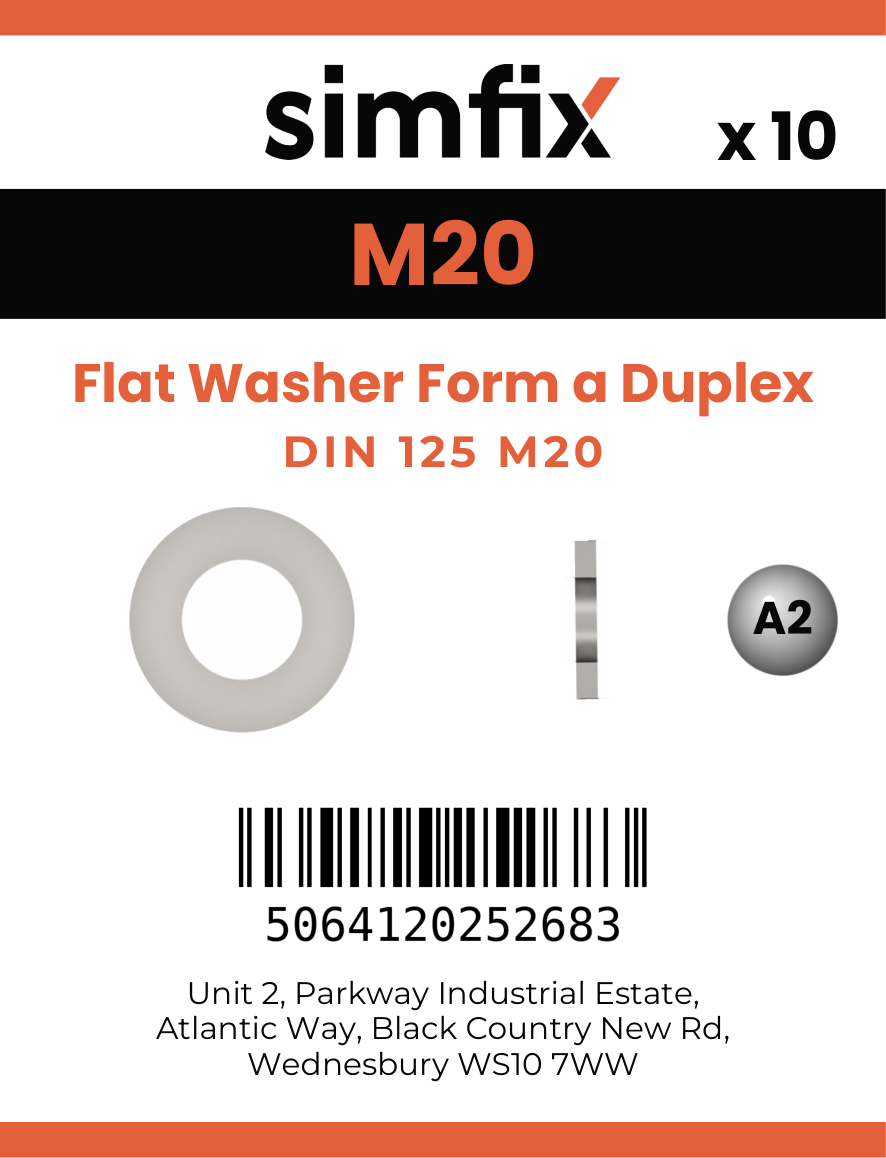 Simfix product label - 125A-1.4462-0210-D