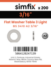 Simfix product label - 125A2316T3L-T