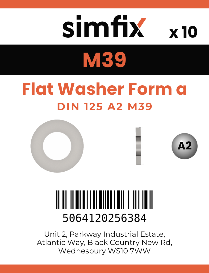 Simfix product label - 125A2400-D