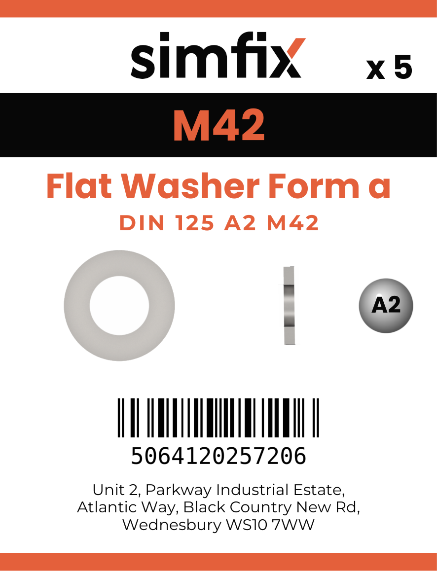 Simfix product label - 125A2430-D