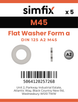 Simfix product label - 125A2460-D