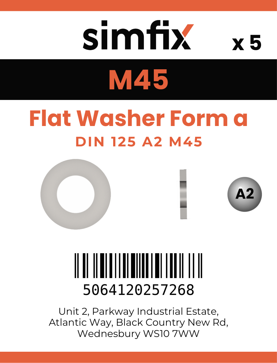 Simfix product label - 125A2460-D