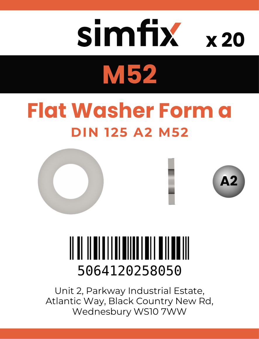 Simfix product label - 125A2540-T