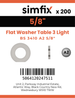 Simfix product label - 125A258T3L-T