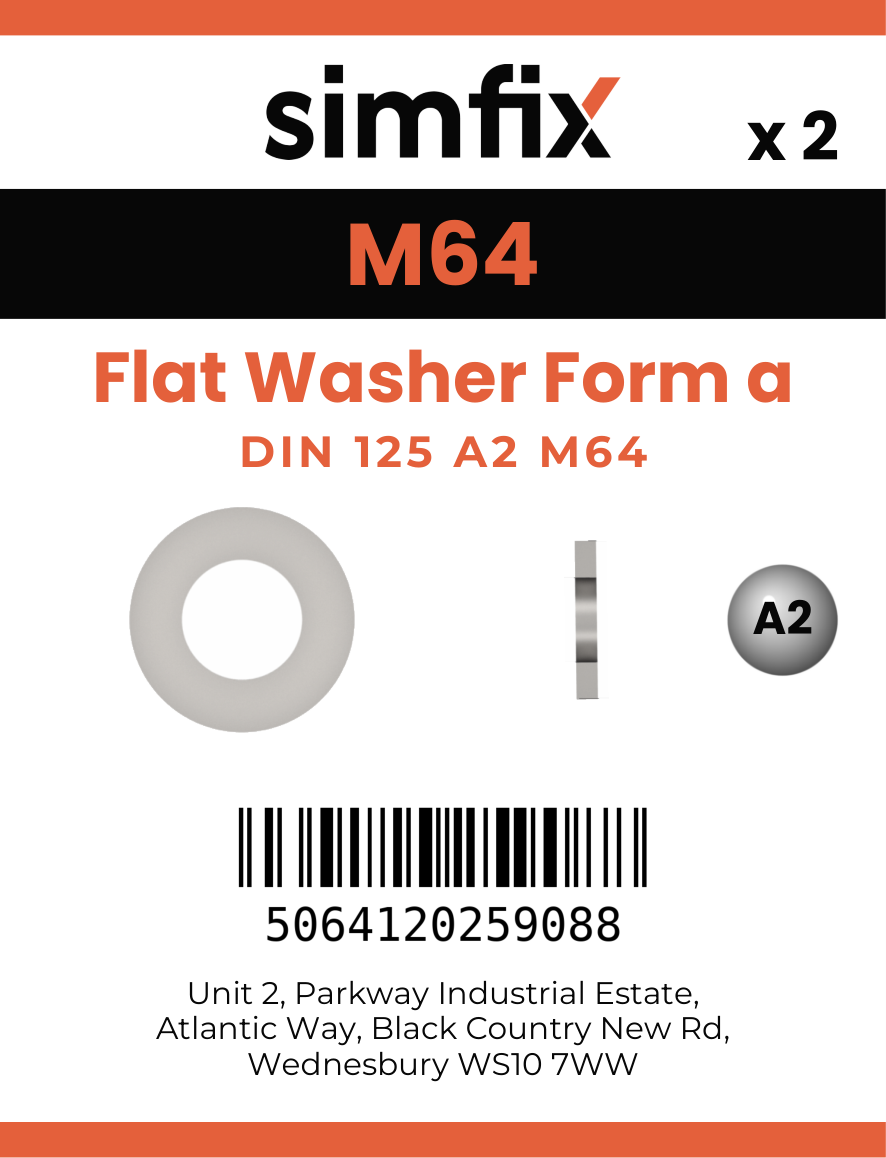 Simfix product label - 125A2660-D