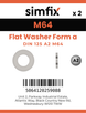 Simfix product label - 125A2660-D