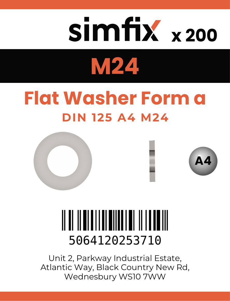 Simfix product label - 125A4250-T