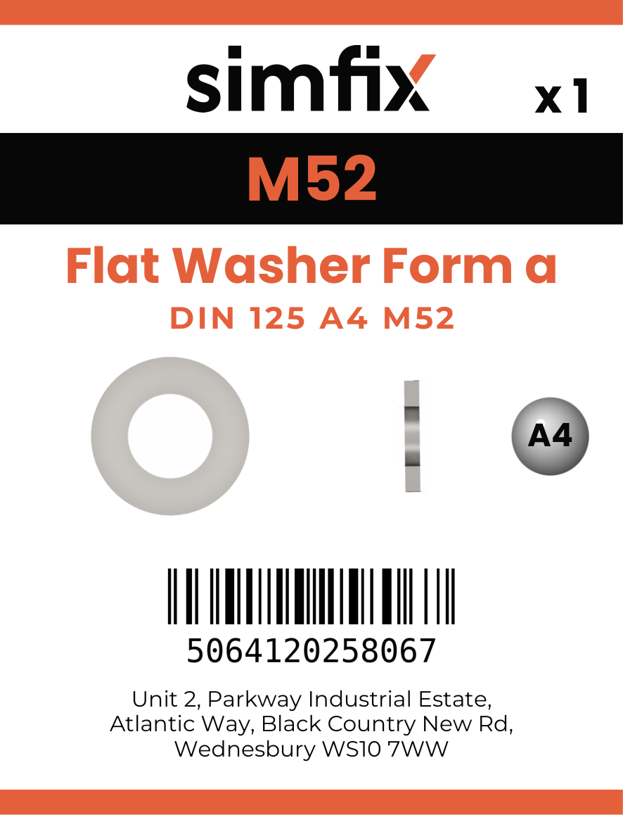 Simfix product label - 125A4540-D