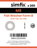 Simfix product label - 125BA4084-T