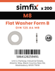 Simfix product label - 125BA4084-T
