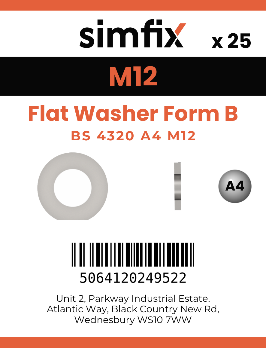Simfix product label - 125BA4130-D