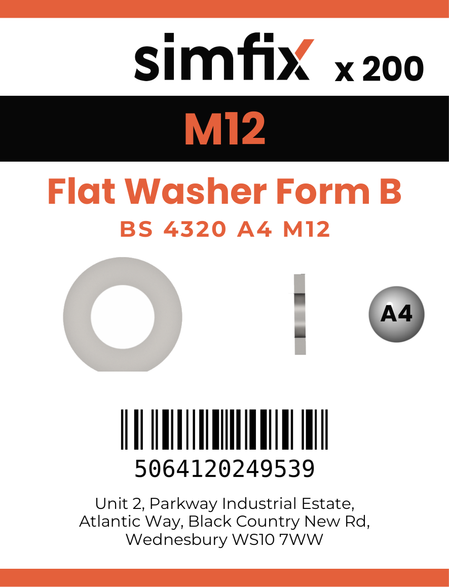 Simfix product label - 125BA4130-T