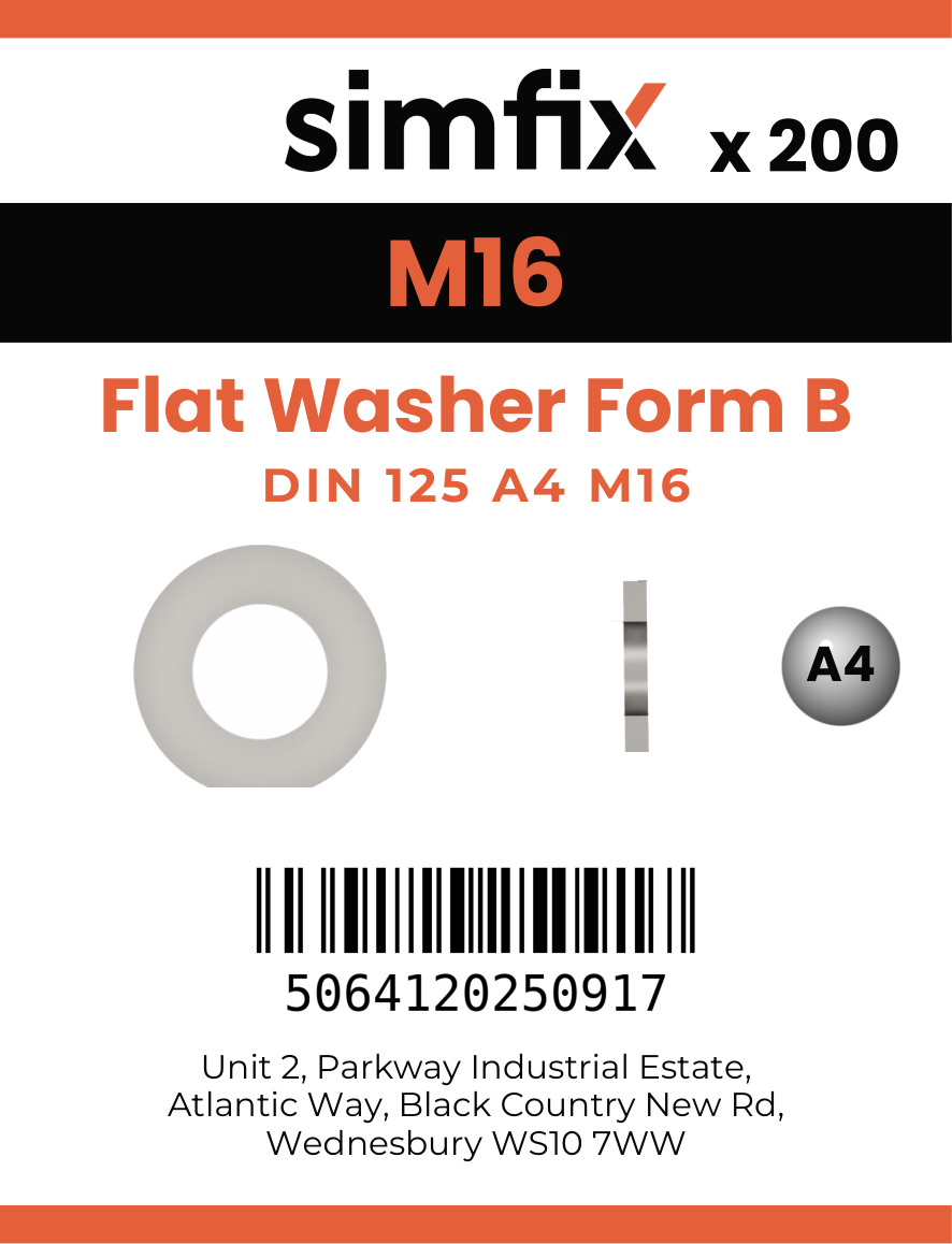 Simfix product label - 125BA4170-T