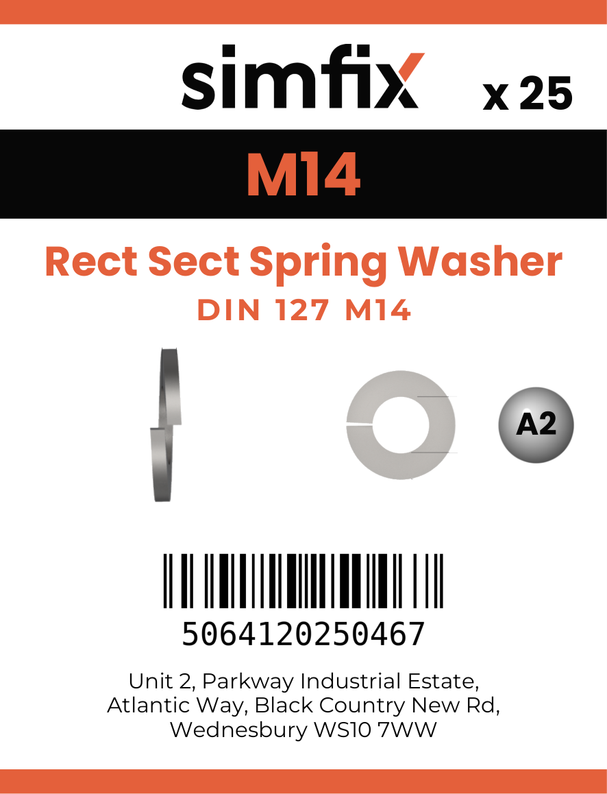 Simfix product label - 127A2142-D