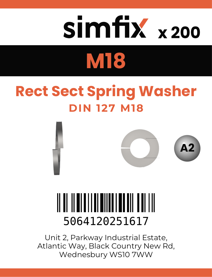 Simfix product label - 127A2182-T