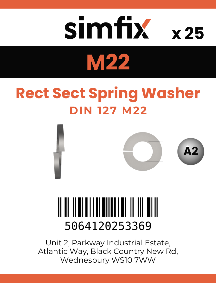 Simfix product label - 127A2225-D