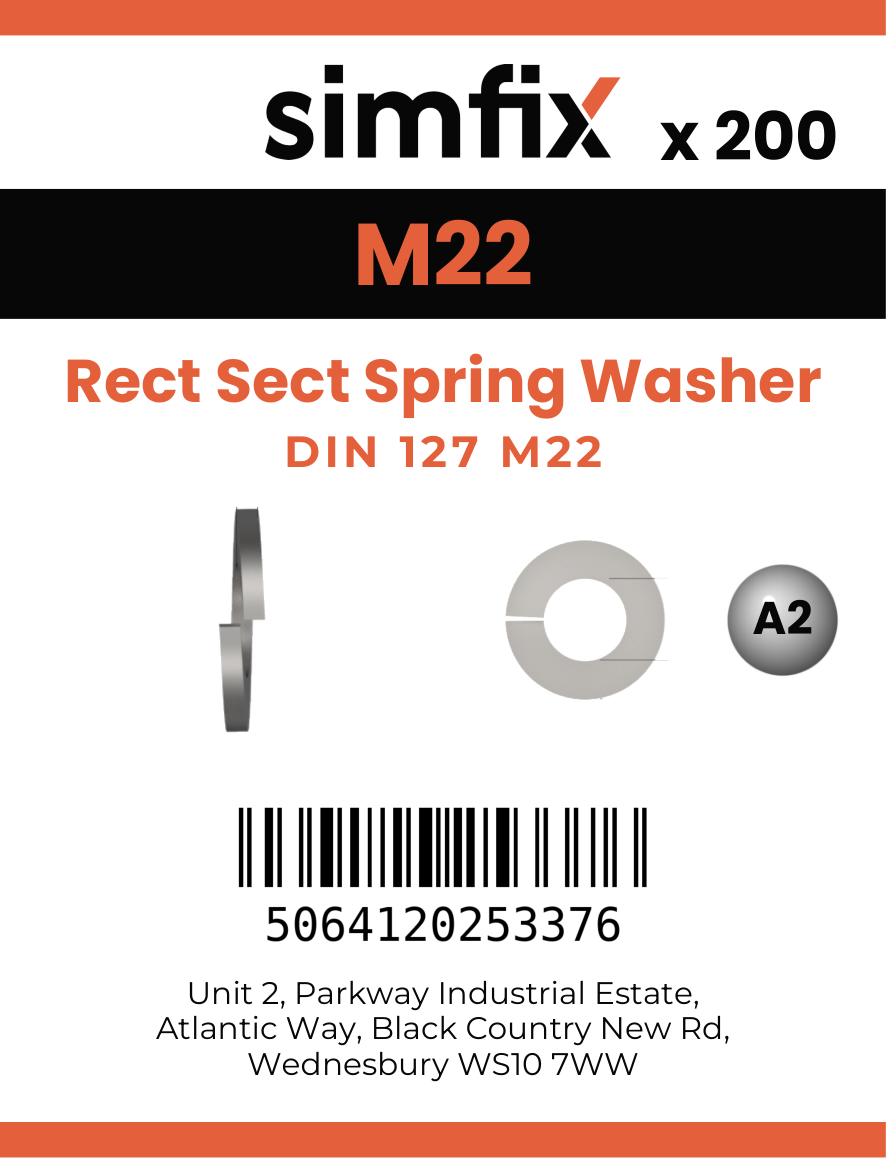 Simfix product label - 127A2225-T