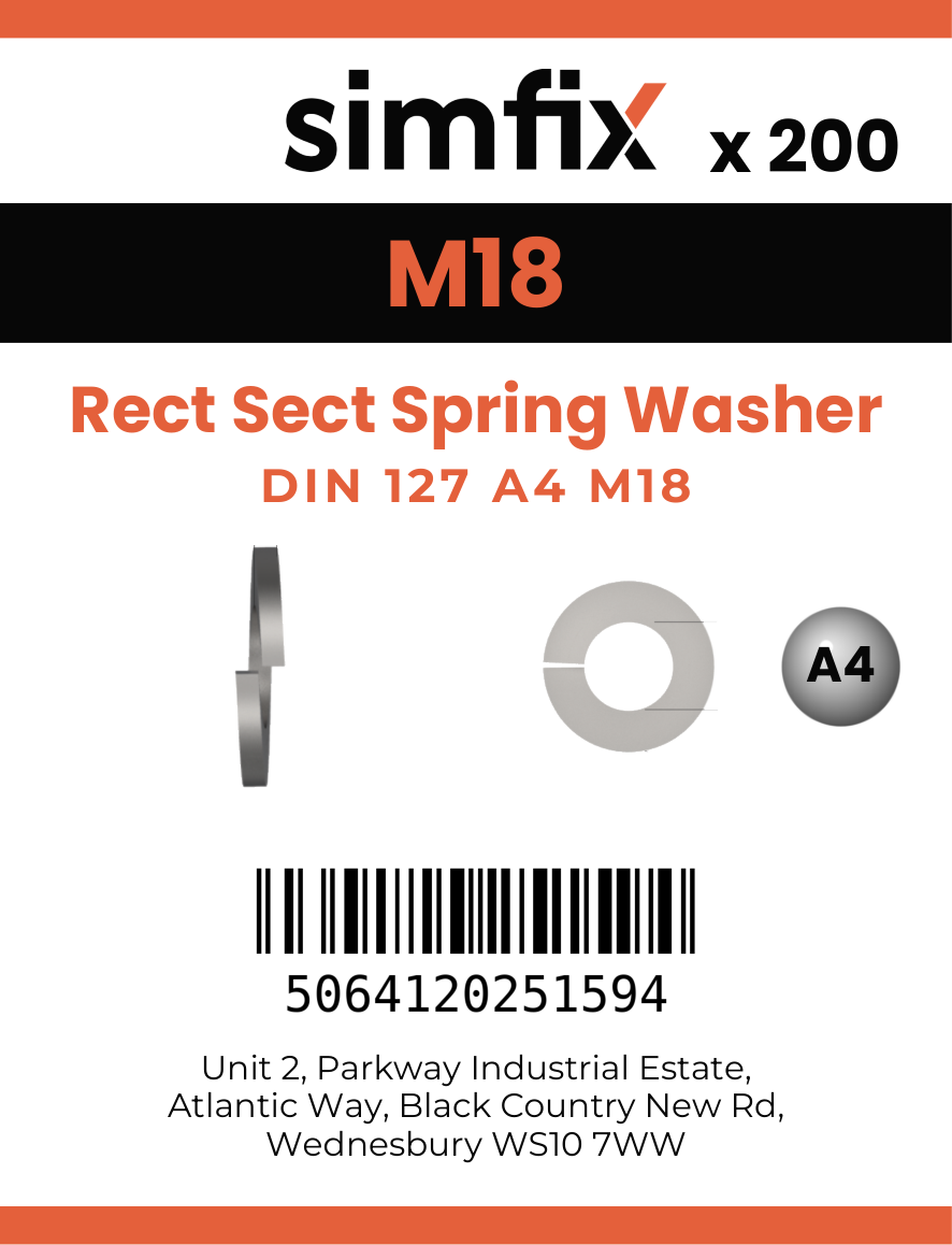 Simfix product label - 127A4182-T