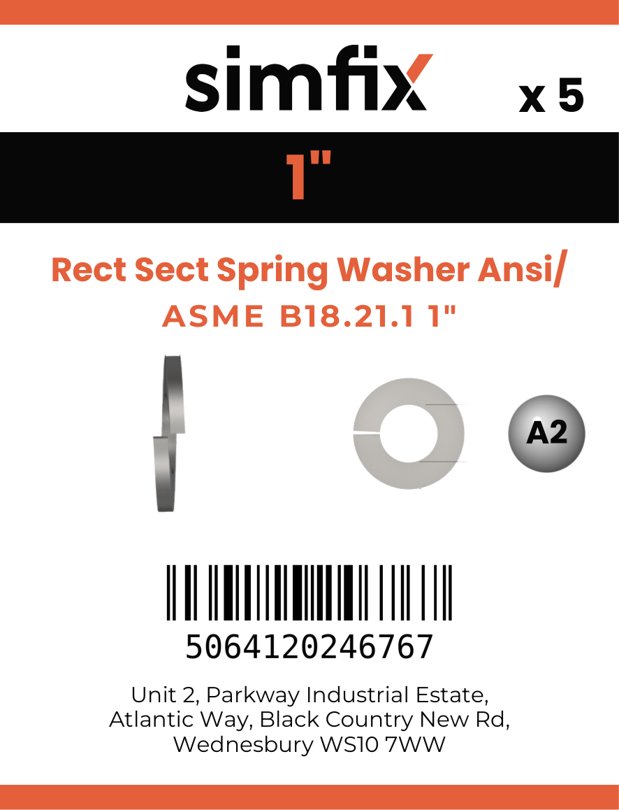 Simfix product label - 127B1431001-D