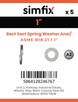 Simfix product label - 127B1431001-D