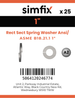 Simfix product label - 127B1431001-T