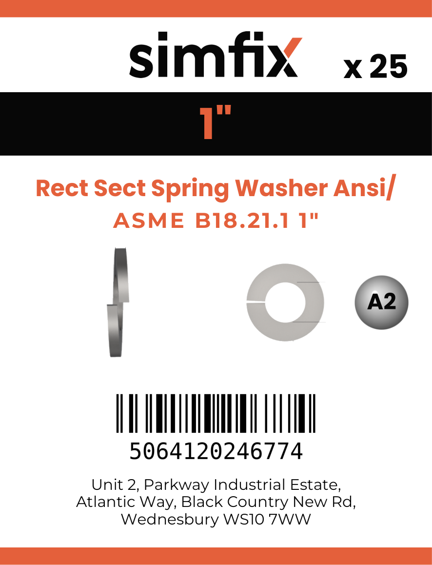 Simfix product label - 127B1431001-T