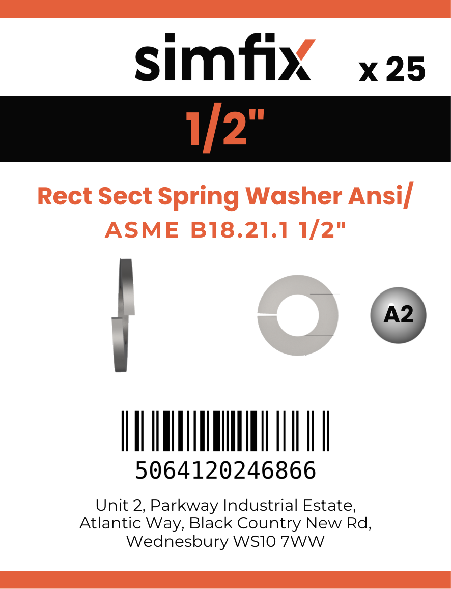 Simfix product label - 127B1431012-D