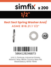 Simfix product label - 127B1431012-T