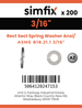 Simfix product label - 127B14310316-T