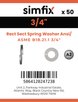 Simfix product label - 127B1431034-T