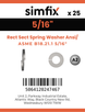 Simfix product label - 127B14310516-D