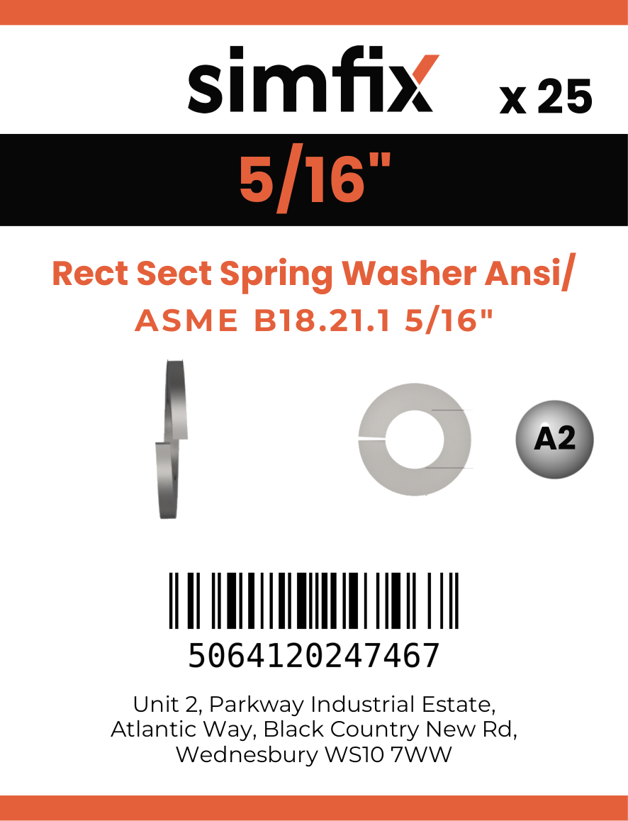 Simfix product label - 127B14310516-D
