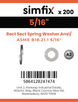 Simfix product label - 127B14310516-T