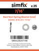 Simfix product label - 127B14310716-D